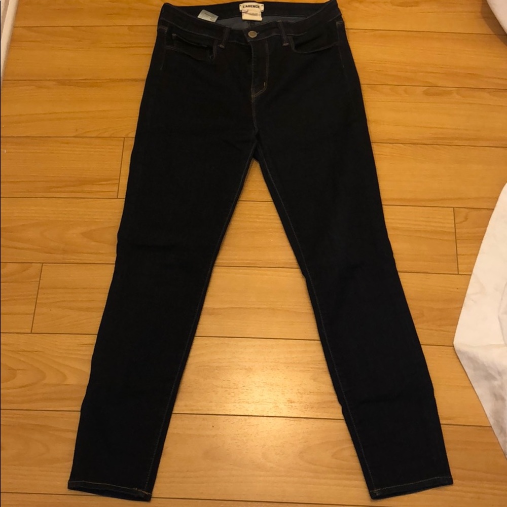L’agence dark blue skinny jeans - great condition